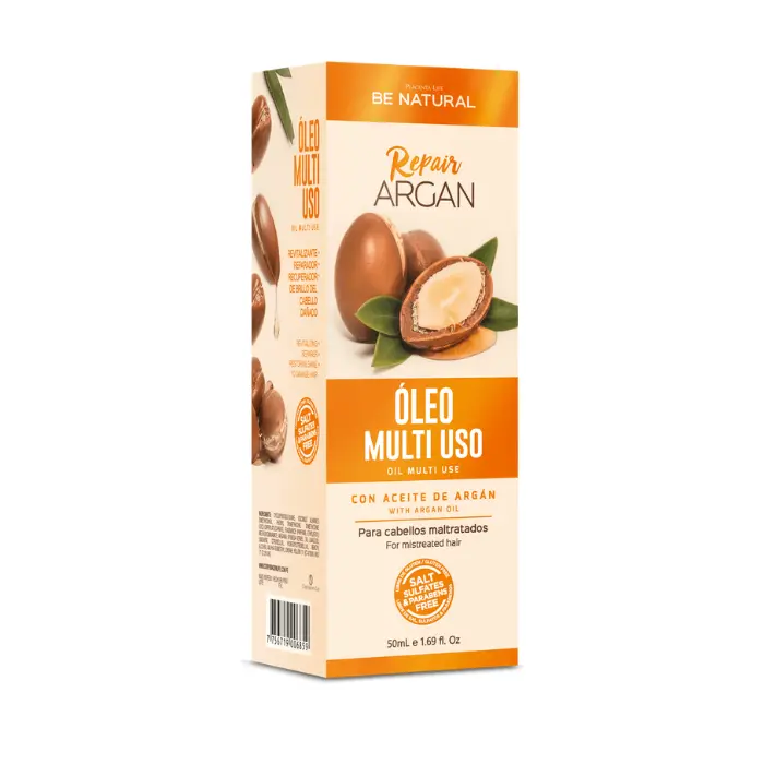 [BNIC11.001-001- 0050] Be Natural Óleo Multi Uso Con Aceite de Argán 50ml