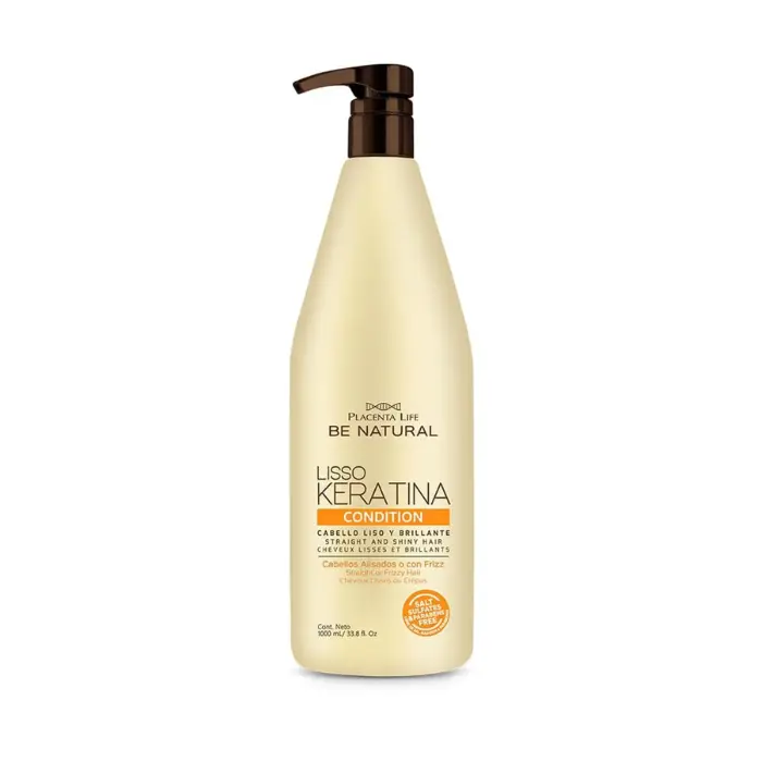 Be Natural Acondicionador Lisso Keratina 1Lt