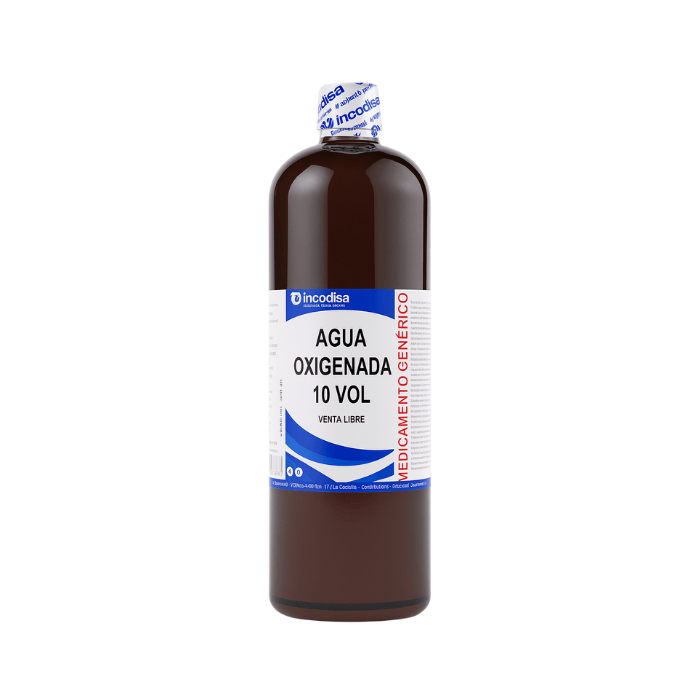 Agua Oxigenada 10 Vol 1 Litro
