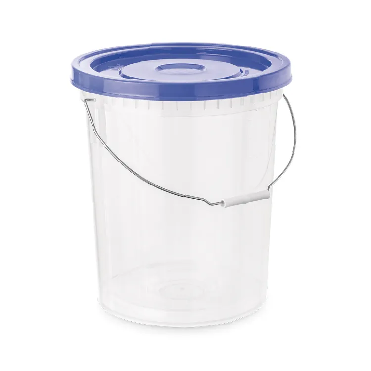 Balde Comercial Rey 20 L C/Tapa Asa De Metal y Caño