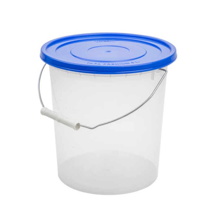 Balde Premium 6L C/Tapa Y Asa De Metal