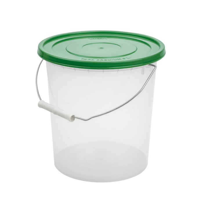 Balde Premium Rey 6 L C/Tapa Y Asa Metálica