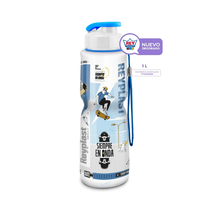 [TTV010000] Bebetodo Hermético Press 1L  Decorado Masculino