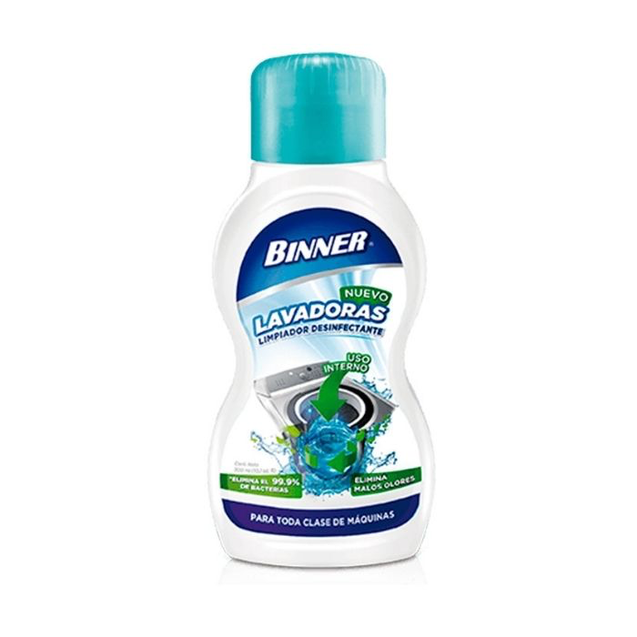 Binner Limpiador Desinfectante para Lavadoras 300ml