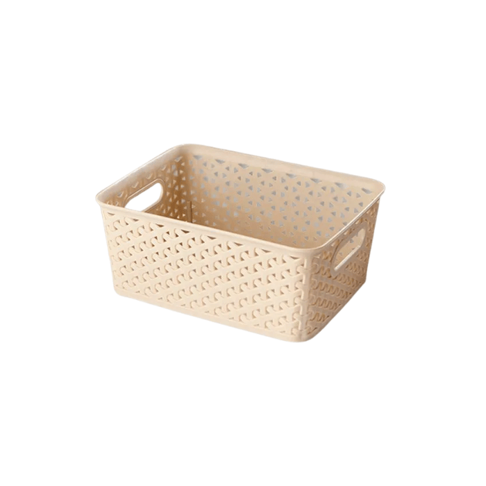 Canastilla Ratán Sin Tapa No 2 Beige - Pica
