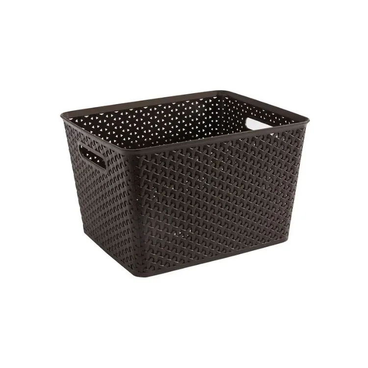 [931311C0] Canastilla Ratan N.4 Cafe Pica