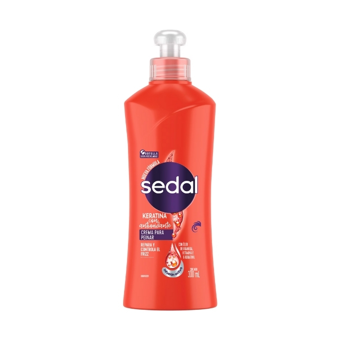 Crema De Peinar Sedal Keratina con Antioxidante 300ml
