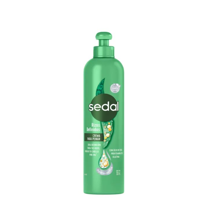 [1942] Crema De Peinar Sedal Rizos Definidos 300ml