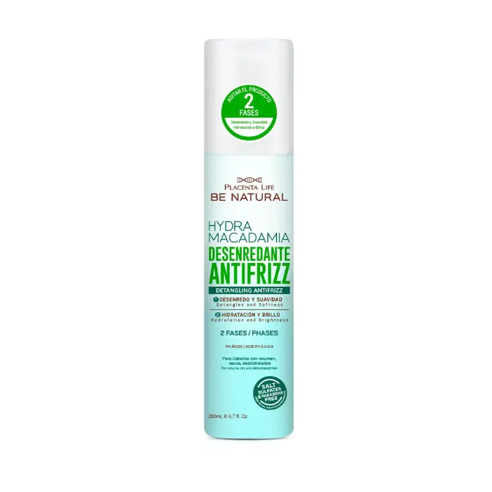 Be Natural Hydra Macadamia Desenredante Antifrizz 200ml