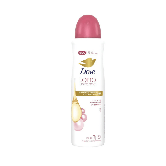 Dove Desodorante Spray Tono Uniforme Caléndula 150ml