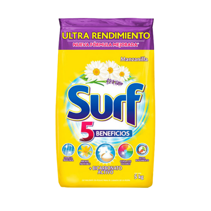 Detergente Surf Manzanilla 5 kg
