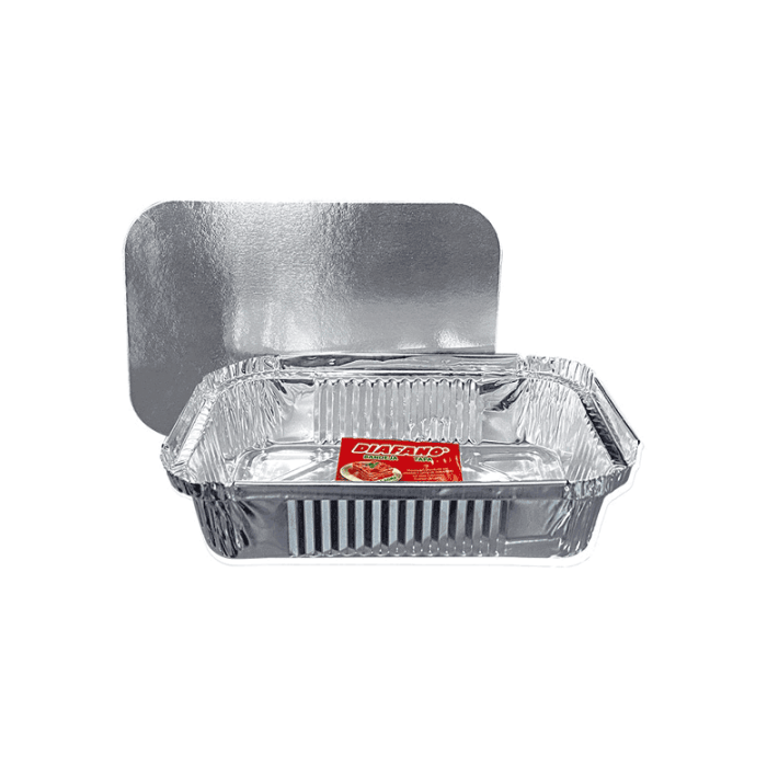 Diafano Molde Lasagna Con Tapa 23cmx17.8cmx4.5cm