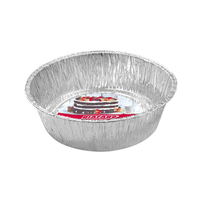 Diafano Molde de Aluminio Redondo Torta 25.4cmx7.5cm