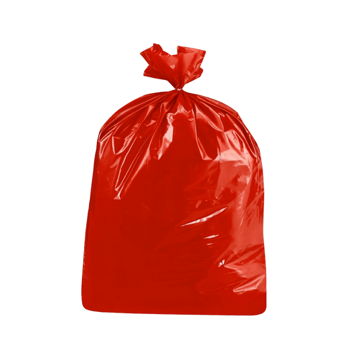 Funda De Basura Roja Industrial 30X36 Pqx10 Unidades