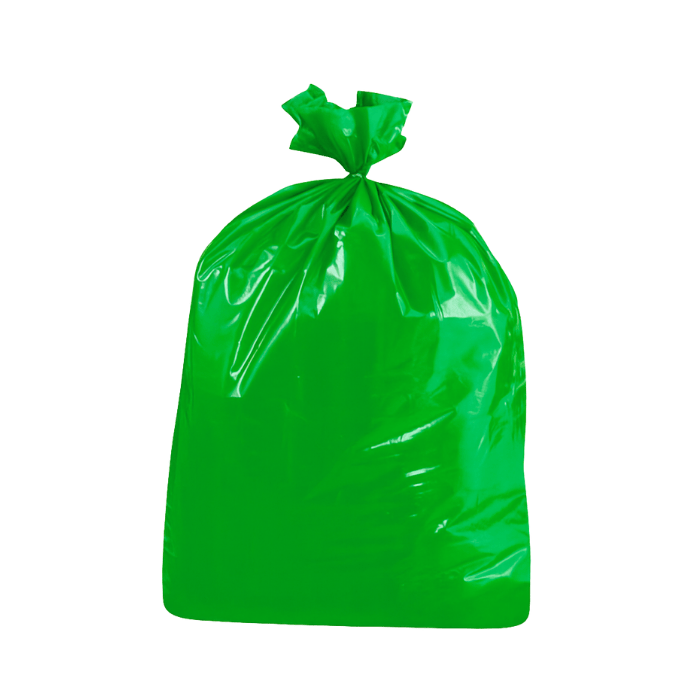 Funda De Basura Verde Industrial 30X36 Pqx10 Unidades