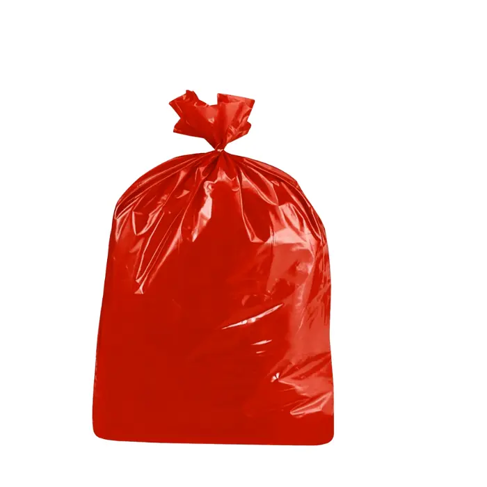[7862134790195] Funda De Basura Roja Domestica 23x28" Pqx10 Unidades