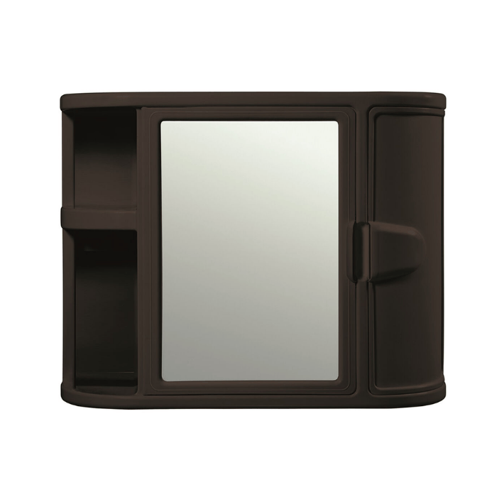 Gabinete Con  Espejo Rimax Wengue
