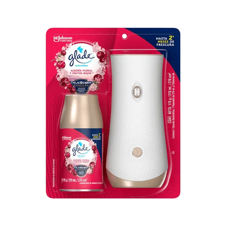 Glade Automatico Maq+Rep Alegria Floral 175g