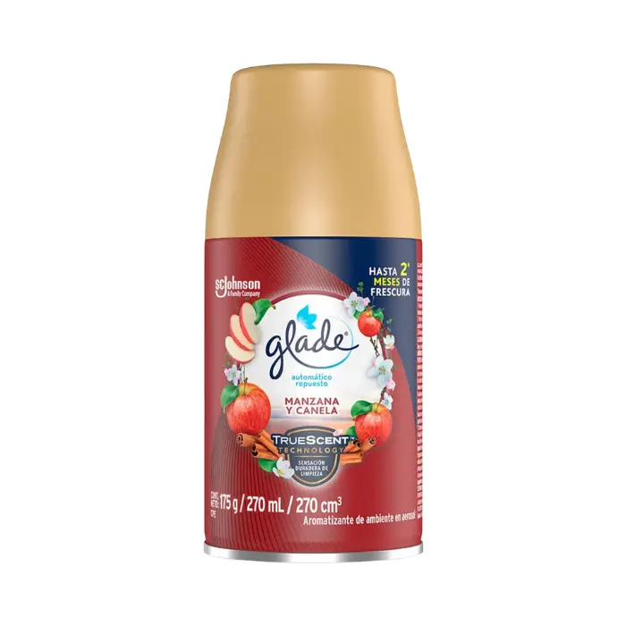 Glade Automático Repuesto Manzana Canela 175g