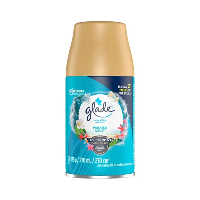 [7501032906337] Glade Automático Repuesto Paraiso Azul 175g