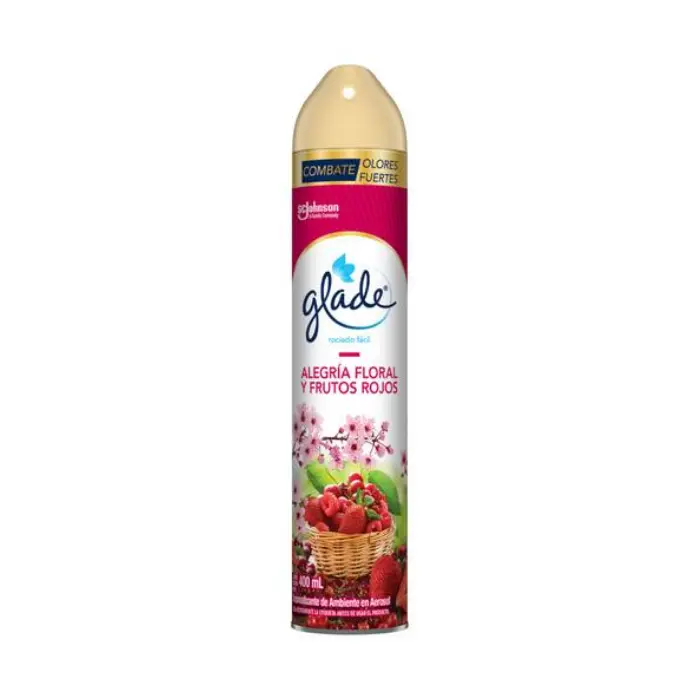 [7501032907280] Glade Aerosol Alegria Y Frutos Rojos 400ml
