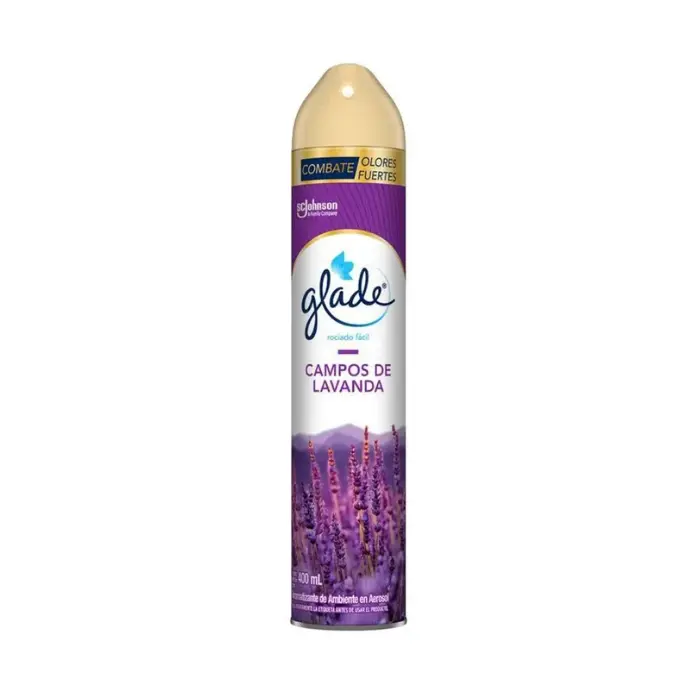 Glade Aerosol Campos De Lavanda 400ml
