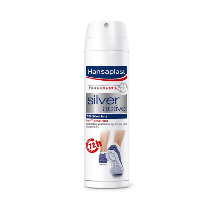 [3488] Hansaplast Desodorante para Pies Silver Active Aerosol 150ml
