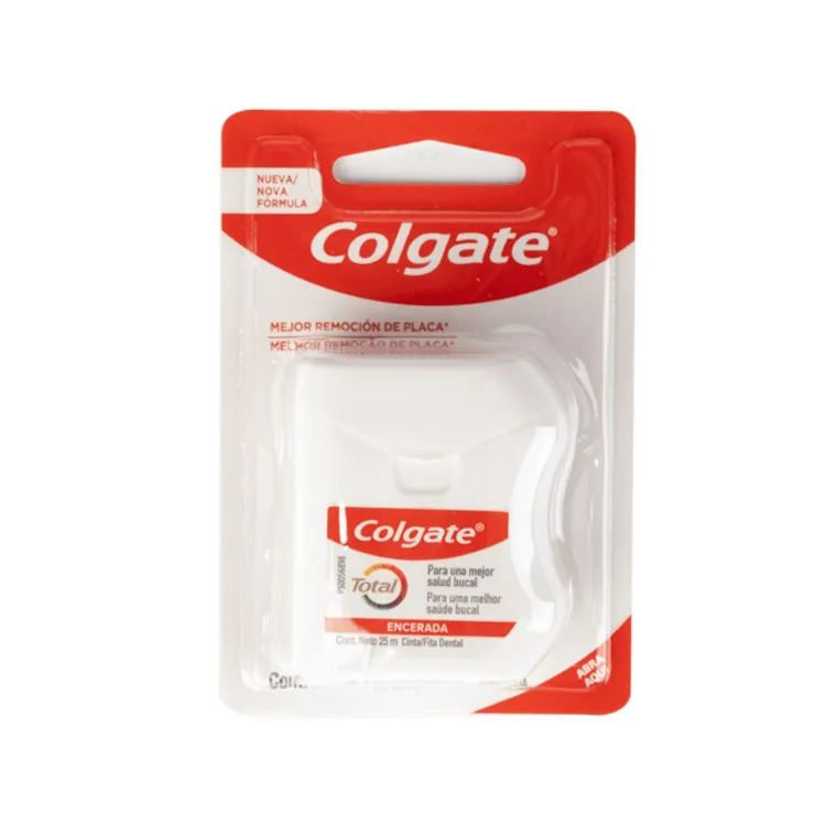 Hilo Dental Colgate Total Encerado 25m