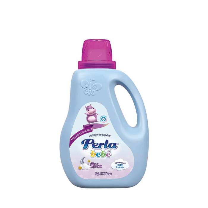 Perla Bebe Detergente Líquido Algodón 2L