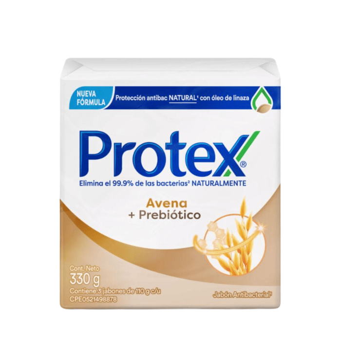 Jabón Protex Avena x3 Unidades 330g