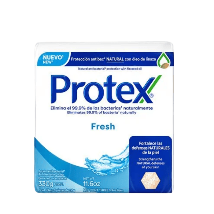 [7702010920622] Jabón Protex Fresh x3 Unidades 330g