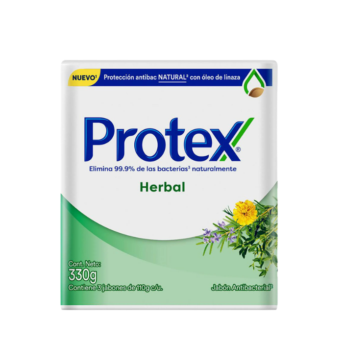 [3767] Jabón Protex Herbal x3 Unidades 330g