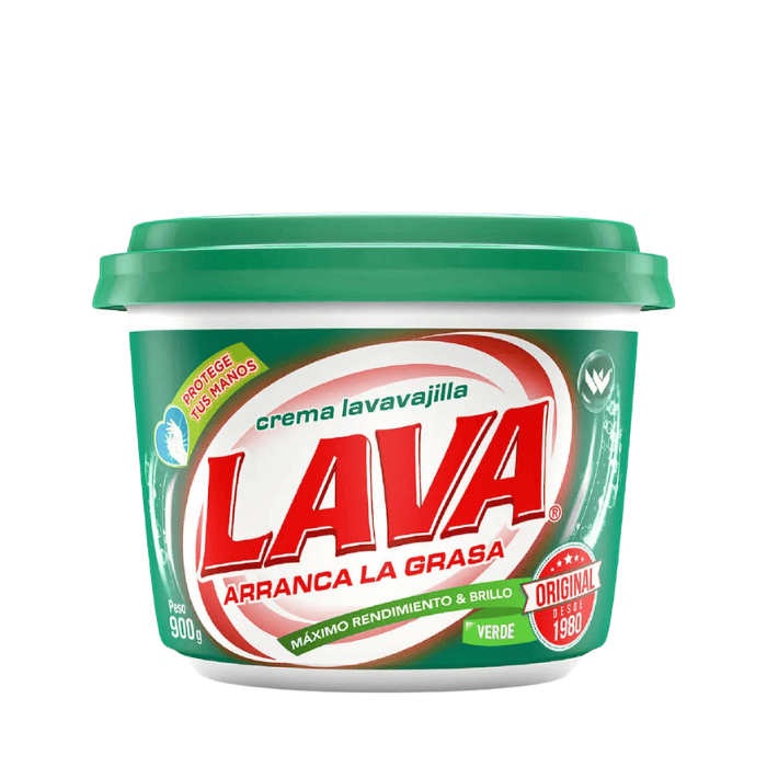 Crema Lavavajilla Lava Verde 900g