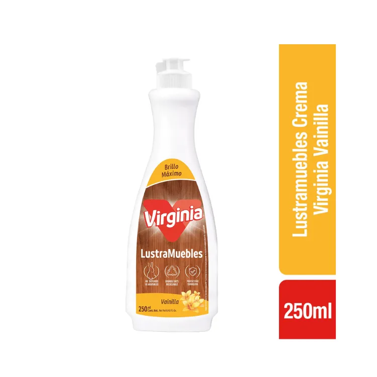 Virginia Lustra Muebles Crema Vainilla 250ml