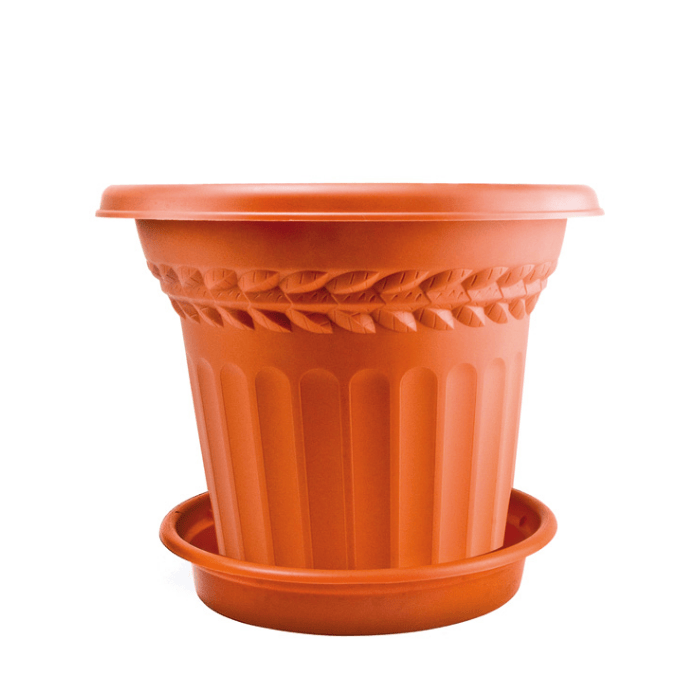 [MCX054000] Maceta Grecca #12 C/Base - Reyplast