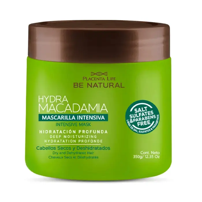 Be Natural Mascarilla Intensiva Hydra Macadamia 350gr