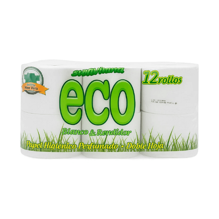 [310100307] Papel Higiénico ECO 2H Canasta x12 Unidades