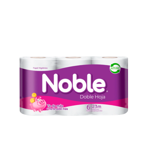 Noble Papel Higiénico x6 Unidades