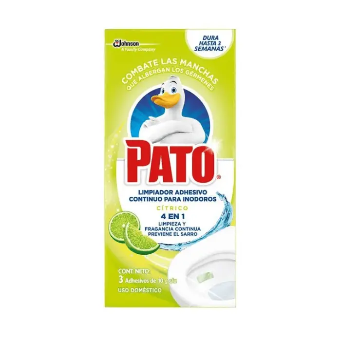 Pato Limpiador Adhesivo Citrico 30g