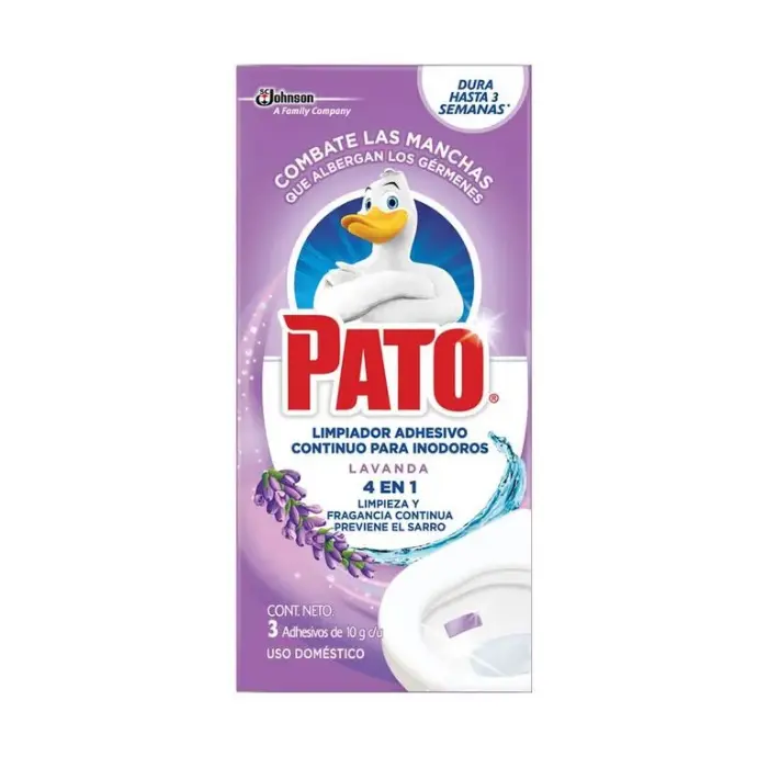 Pato Limpiador Adhesivo Lavanda 30g