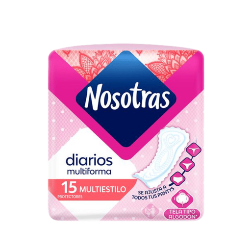 Nosotras Protectores Multiestilo X15 Unidades