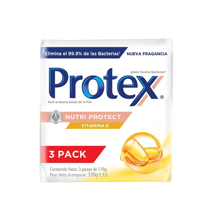 [7702010920967] Protex Jabón Vitamina E Tripack 330g
