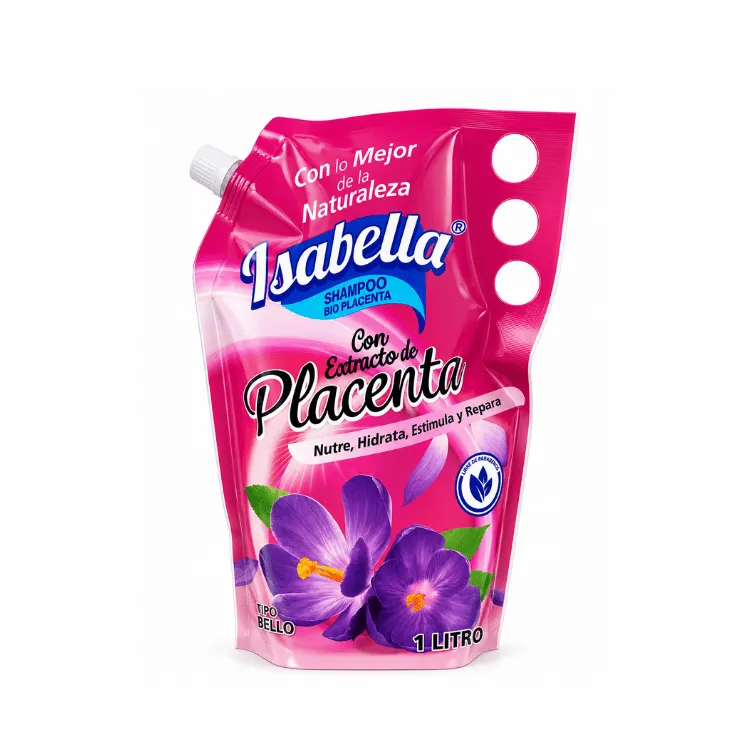 Isabella Shampoo Doy Pack Placenta 1000ml