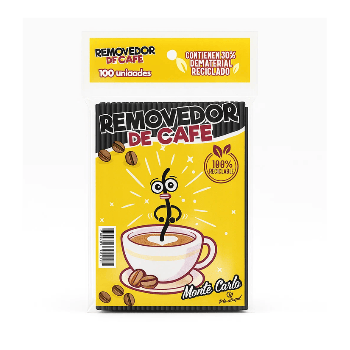 Sorbete Para Café x100 Unidades