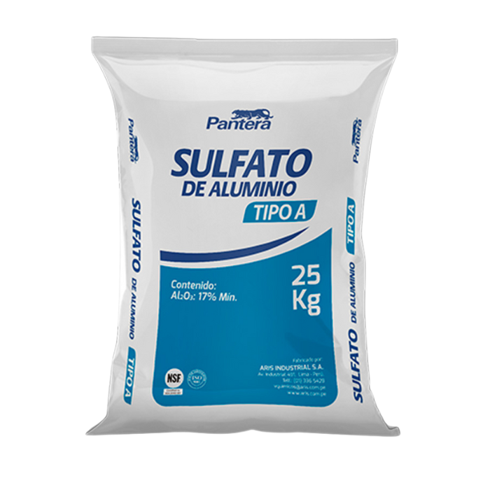 [SULFALUM25KG] Sulfato De Aluminio Saco 25Kg