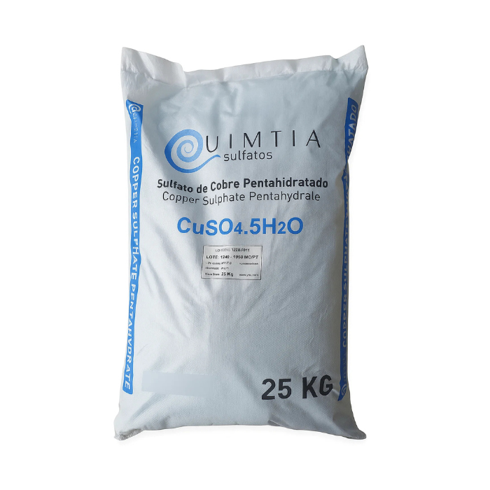 [SULFACOB25KG] Sulfato De Cobre Saco 25Kg