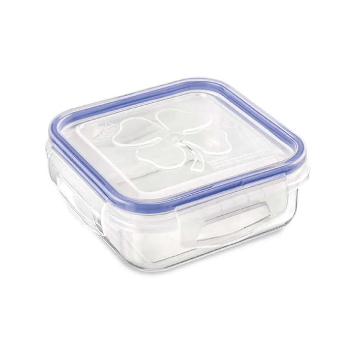 [TPX008000] Hermetic Cuadrado Trebol 0.5 L - Reyplast