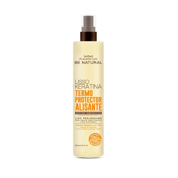 Be Natural Lisso Keratina Termoprotector Alisante 250ml