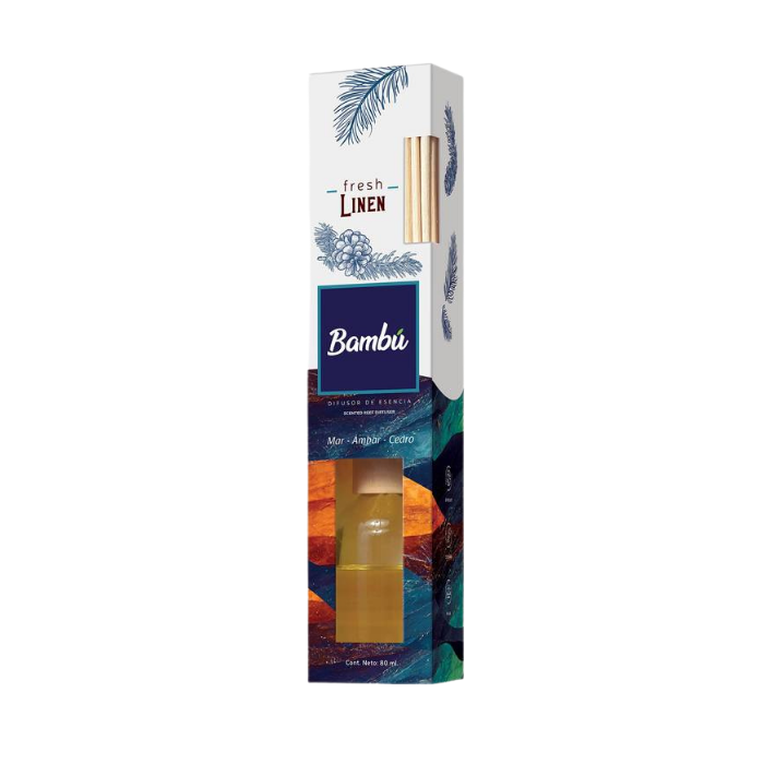 Tips Bambu Aromatizante Fresh Linen 80ml