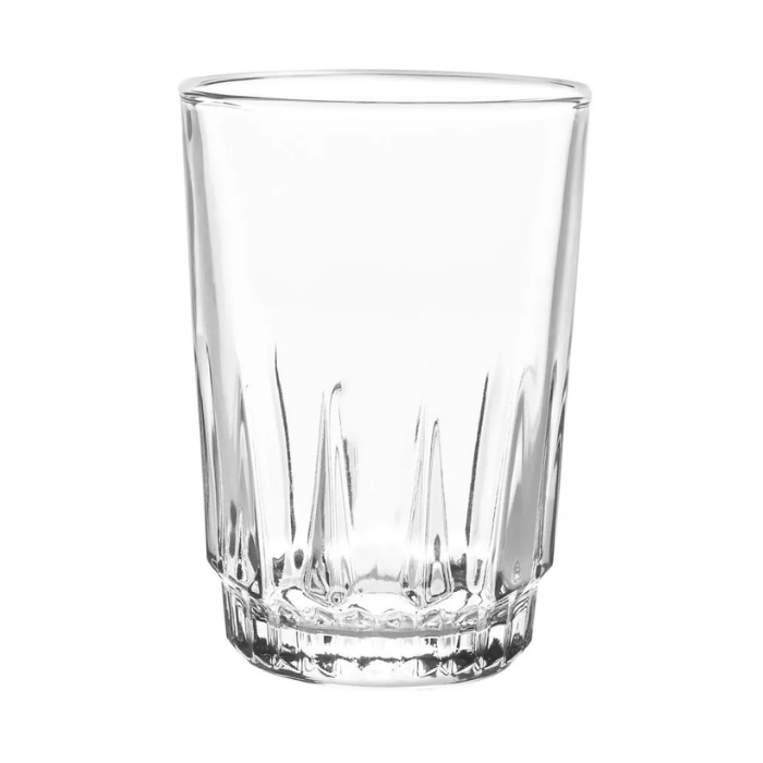 [0256AL] Cristar Vaso Liso Prisma Jugos 7.25oz